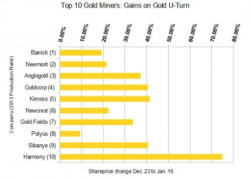 Top Ten Gold Miners