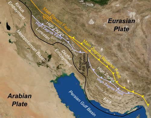 Zagros Belt Kurdistan Oil Gas