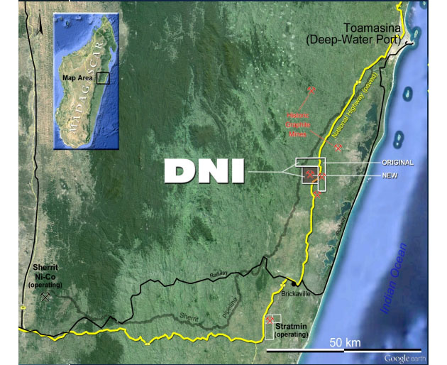 DNI Project Map