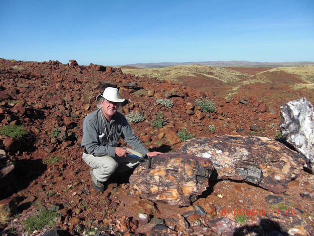 Bob Moriarty in Pilbara