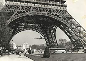 Moriarty Flying Under Eiffel Tower