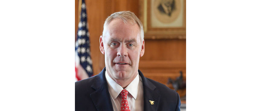 Ryan Zinke Official Portrait